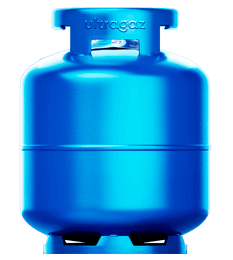 [Image of Botijão de Gás Ultragaz P13]